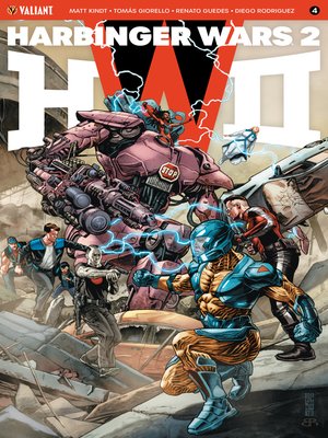 cover image of Harbinger Wars 2 (2018), Issue 4
